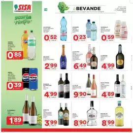Volantino Sisa Pagina 16: Solegro spumante blanc de blancs €2,99, La Gioiosa Prosecco Docg Millesimato €6,49