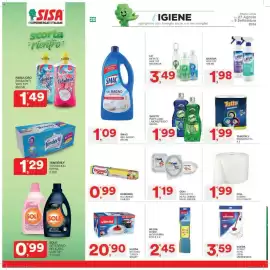 Volantino Sisa Pagina 20: Svelto piatti lime €1,99, Cuki vaschette €1,19