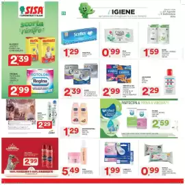 Volantino Sisa Pagina 22: Tampax & Go €2,99, Lines assorbenti è €2,39