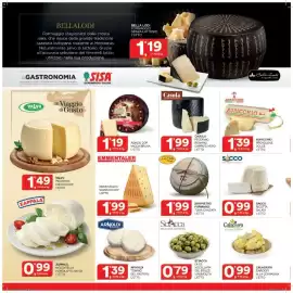 Volantino Sisa Pagina 4: Schiacca olive nocellara del belice mammouth €0,79, Casula Pecorino Romano Cappato Nero €1,99