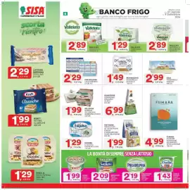 Volantino Sisa Pagina 6: Pettinicchio Mozzarella di Bufala €1,49, Granterre Parmigiano Reggiano €6,99