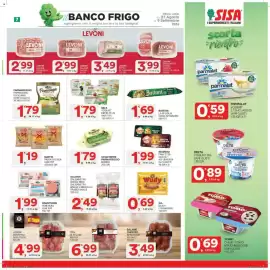 Volantino Sisa Pagina 7: Milk Yogurt Kefir Plus €1,79, Galbanetto Break €2,49