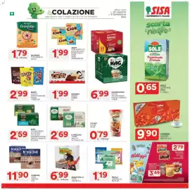 Volantino Sisa Pagina 9: Star the deteinato €2,59, Ricola caramelle €1,19