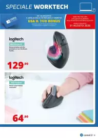 Volantino Comet Pagina 15: Logitech MX Vertical €64,90, Logitech MX Master 4 €129,90