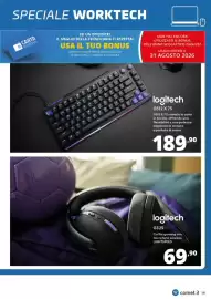 Volantino Comet Pagina 19: Logitech G512 X 75 €189,90, Logitech G325 €69,90