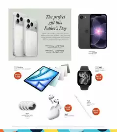 Domayne catalogue Page 18: IPhone SE €1.997,00, Apple Watch Series 8 (GPS) €487,00