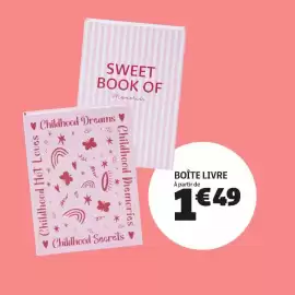 Catalogue GiFi page 2: Boîte livre €1,49