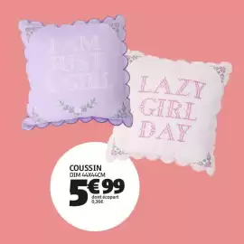 Catalogue GiFi page 6: Dim - coussin €5,99