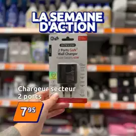 Catalogue Action page 5: Chargeur secteur €7,95