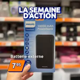 Catalogue Action page 6: Philips - batteriexterne €7,95