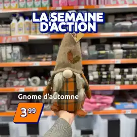 Catalogue Action page 8: Gnome d'automne €3,99