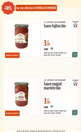 Catalogue La Vie Claire page 14: LE VOYAGE DE MAMABÉ Sauce fajitas bio €3,59