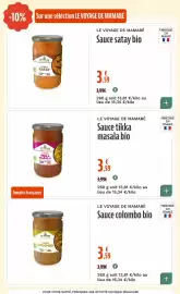 Catalogue La Vie Claire page 15: LE VOYAGE DE MAMABÉ Sauce colombo bio €3,59