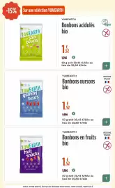 Catalogue La Vie Claire page 27: YUM EARTH Bonbons oursons bio €1,52, YUMEARTH Bonbons en fruits bio €1,52