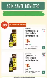 Catalogue La Vie Claire page 31: Biofloral Spray jour à la fleur de Bach authentique bio €11,75