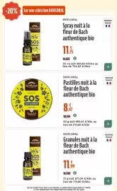 Catalogue La Vie Claire page 33: BIOFLORAL Pastilles nuit à la fleur de Bach €8,47