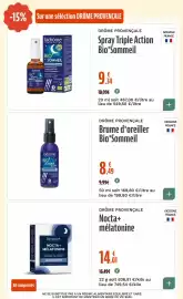 Catalogue La Vie Claire page 36: Ladrôme Brume d'oreiller Bio'Sommeil €8,49, DIETAROMA Nocta+ mélatonine €14,01
