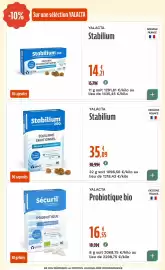 Catalogue La Vie Claire page 46: YALACTA Stabilium €35,09, Sécuril Probiotique €16,55