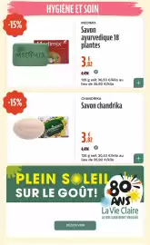 Catalogue La Vie Claire page 47: CHANDRIKA Savon chandrika €3,82, MEDIMIX Savon ayurvédique 18 plantes €3,82