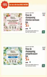 Catalogue La Vie Claire page 51: Douce Nature Fleur de shampoing antipelliculaire bio €5,94
