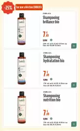 Catalogue La Vie Claire page 53: EMBLICA Shampooing hydratation bio €7,49, Emblica Shampooing nutrition bio €7,49