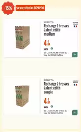 Catalogue La Vie Claire page 61: BIOSEPTYL Recharge 2 brosses à dent edith medium €4,84