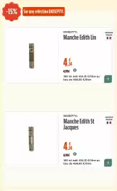 Catalogue La Vie Claire page 63: BIOSEPTYL Manche Edith Lin €4,24, BIOSEPTYL Manche Edith St Jacques €4,24