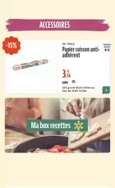 Catalogue La Vie Claire page 73: AH TABLE Papier cuisson anti-adhérent €3,56