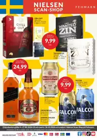 Nielsen Discount reklamblad Sida 1: CHIVAS REGAL, EUR 24.99 €24,99, JOHNNIE WALKER, EUR 24.99 €24,99