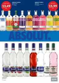 Nielsen Discount reklamblad Sida 32: ABSOLUT VODKA, EUR 15.99 €15,99, FINLANDIA, EUR 15.99 €15,99
