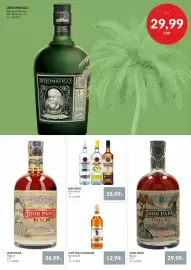 Nielsen Discount reklamblad Sida 38: DIPLOMATICO, EUR 29.99 €29,99, CAPTAIN MORGAN, EUR 12.99 €12,99