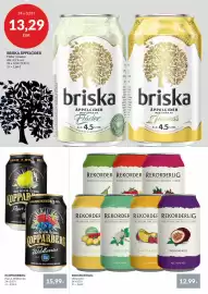 Nielsen Discount reklamblad Sida 7: BRISKA ÄPPELCIDER, EUR 13.29 €13,29, KOPPARBERG, EUR 15.99 €15,99