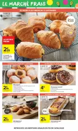 Catalogue Carrefour Drive page 24: 4 croissants au chocolat au beurre €2,99, Tarte bande de flan €2,49
