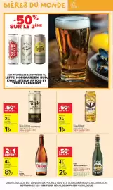 Catalogue Carrefour Drive page 6: Grimbergen - bière d'abbaye €2,09, Kwak - bière €4,65