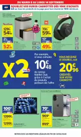 Catalogue Carrefour Drive page 16: Moulinex - air fryer €54,99, Macbook air m5 13 €1.399,99