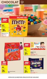 Catalogue Carrefour Drive page 26: Ferrero rocher - kinder chocolat €5,99, Daim - billes chocolat caramel €3,14