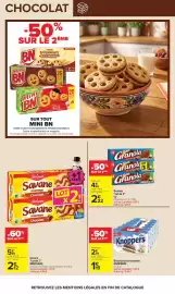 Catalogue Carrefour Drive page 28: Brossard - savane €5,29, Knoppers - biscuits lait & noisettes €2,39