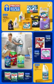 Folleto Walmart Página 9: Clorox blanqueador desinfectante €26,00, Persil detergente en polvo €161,00