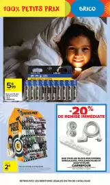 Catalogue Carrefour Drive page 22: Foire au bricolage et à l'électricité €2,00, Carrefour - nue puls avec avec couette €5,99