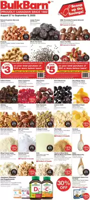 Bulk Barn flyer (valid until 9-09)