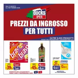 Volantino Docks Cash&Carry Pagina 1: Succhi di Frutta Bravo RAUCH €1,69