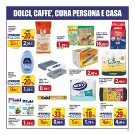 Volantino Docks Cash&Carry Pagina 11: Sacchetti Gelopiù Cuki €1,19, Caffè in Grani Crema e Gusto Classico Lavazza €16,89