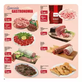 Volantino Docks Cash&Carry Pagina 12: Milanesi in Carpione Casa dei Cappelletti €1,39, Bresaola Punta d'Anca Lazzeri €2,99
