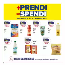 Volantino Docks Cash&Carry Pagina 18: Olive Verdi Snocciolate Olivoli SACLÀ €1,59, Olio di Semi di Girasole DAVID €1,78