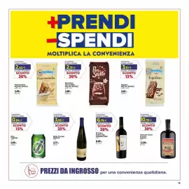 Volantino Docks Cash&Carry Pagina 19: Primitivo Salento Igp Varvaglione €6,79, Merendine Pan di Stelle Mulino Bianco €2,31
