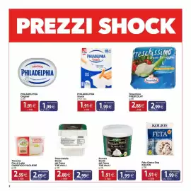Volantino Docks Cash&Carry Pagina 2: Stracciatella Bontà del Parco TRE VALLI €2,88, Burrata Bontà del Parco Tre Valli €1,91