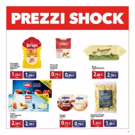 Volantino Docks Cash&Carry Pagina 3: Gnocchi di Patate OGGI GNOCCHI €1,53, Yogurt Gusti Assortiti MULLER €2,54