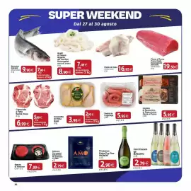 Volantino Docks Cash&Carry Pagina 30: Salsiccia Luganega €5,95, Costine al Rosmarino, al Peperoncino Carne al Fuoco €5,95