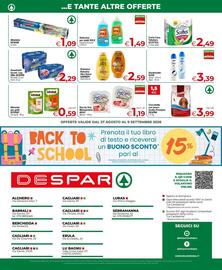 Volantino Despar Pagina 4: Salsiccia di suino €5,99, La Milanese AIA €4,99