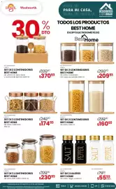 Catálogo Woolworth Página 10: Best home - set de 3 contenedores €209,93, Best home - set de 2 contenedores €370,93